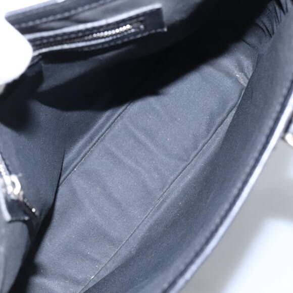 CELINE C Macadam Canvas Shoulder Bag Black - Picture 11 of 16